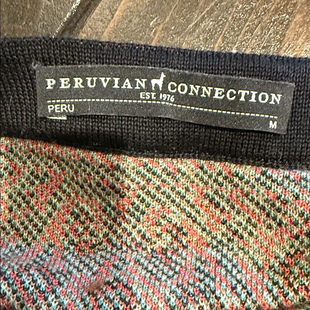 Peruvian Connection Kilim Patterned - Maxi Skirt … - image 3